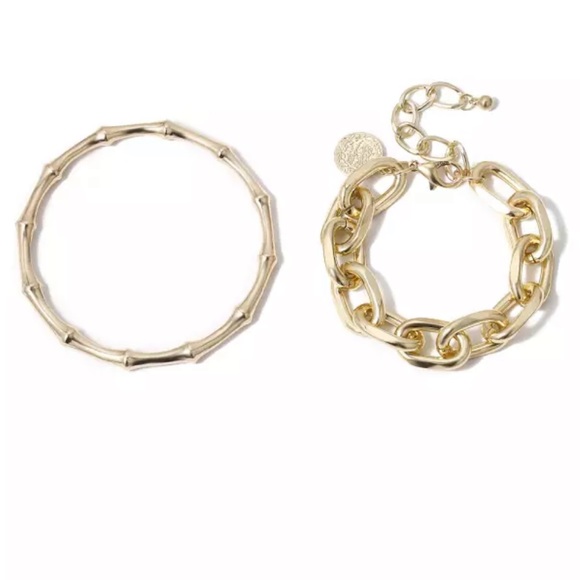 Gold plated coin set bracelet - Picture 3 of 4